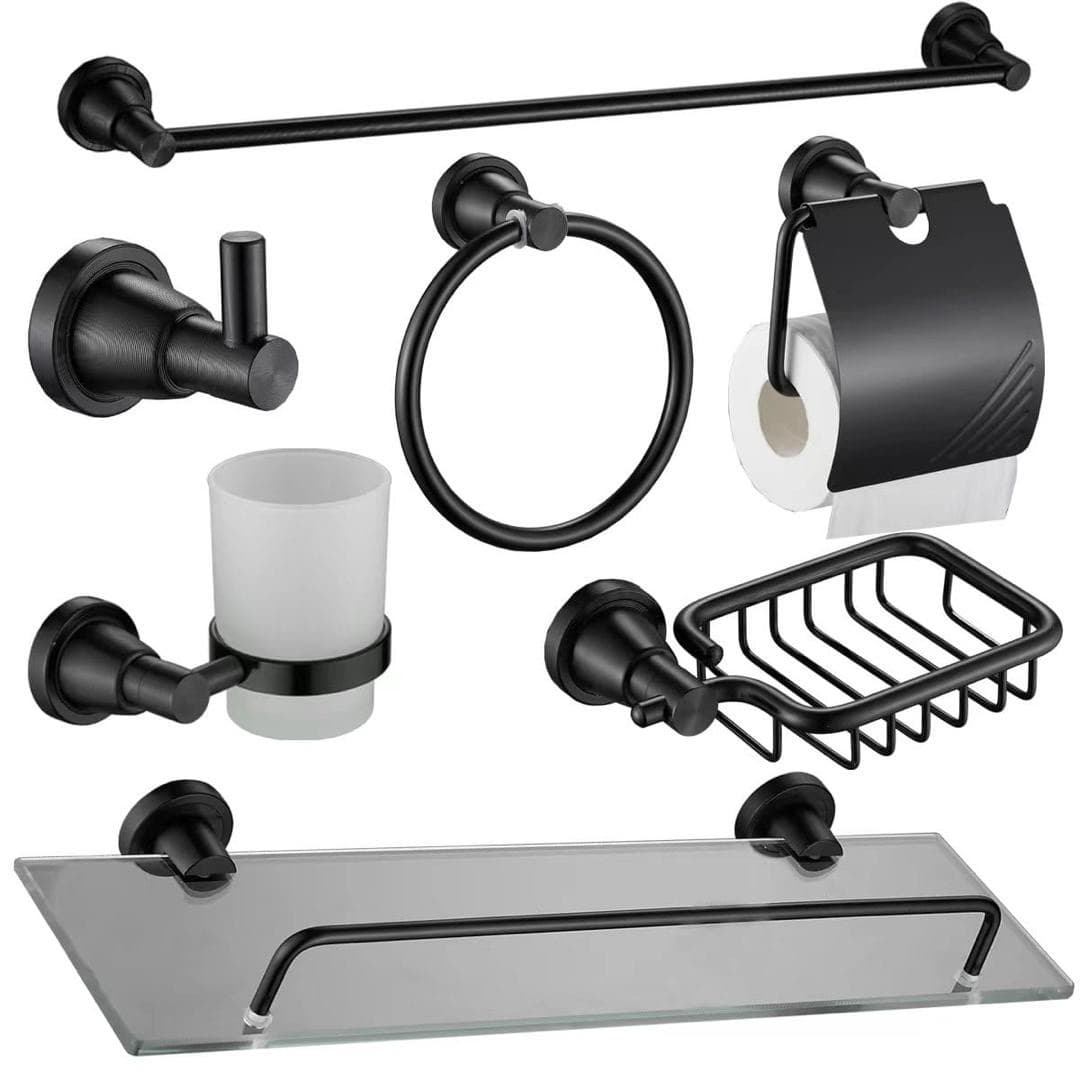 Bathroom Accessories (BLACK)